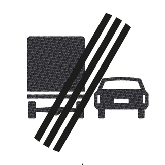 RVV verkeersbord F04 |  Einde inhaalverbod | Vrachtwagens