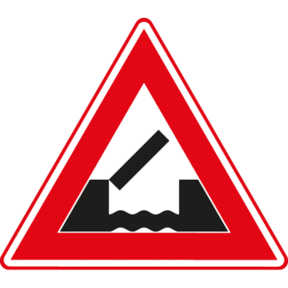 RVV Verkeersbord J15 | Waarschuwing beweegbare brug