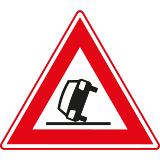 RVV Verkeersbord J33 | Waarschuwing voor file - Copy