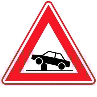 RVV Verkeersbord J39 | Waarschuwing voor Poller