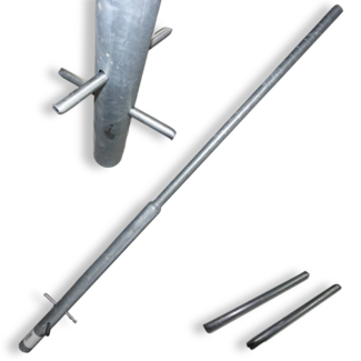 Flespaal staal 4700mm