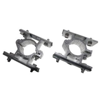 Verkeersbordbeugels dubbelzijdig (set 2 stuks)