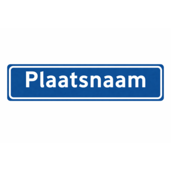 H - Plaatsnaamborden