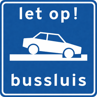 RVV verkeersbord L205 | Informatiebord  | Bussluis