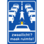 RVV verkeersbord L213 | Informatiebord  | Maak ruimte