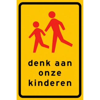 RVV verkeersbord L303 | Informatiebord  | Denk aan onze kinderen