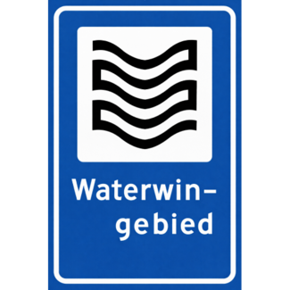 RVV verkeersbord L304 | Informatiebord  | Waterwingebied
