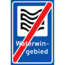 RVV verkeersbord L304E | Informatiebord  | Einde waterwingebied