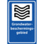 RVV verkeersbord L305 | Informatiebord  | Grondwaterbeschermingsgebied