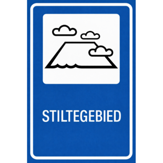 RVV verkeersbord L306 | Informatiebord  |Stiltegebied