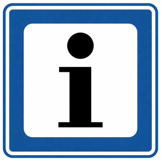 RVV verkeersbord BW101S104 | Informatiepunt  |