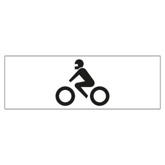 RVV Verkeersbord OB06 | Onderbord | Motoren