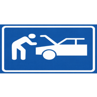 RVV verkeersbord BB06 | Vluchthaven/pechtstrook |