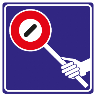 RVV Verkeersbord VR07 | verkeers- brigadiers