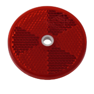 REFLECTOR ROOD ROND 60mm