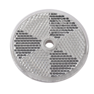 REFLECTOR WIT ROND 60mm