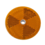 REFLECTOR ORANJE ROND 60mm