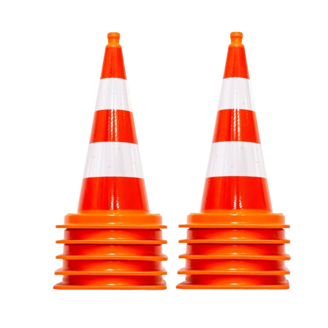 Verkeerskegel 75 cm hoog - CROW  - huren