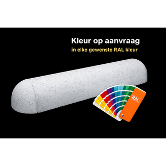 Varkensrug beton ROND - kleur op aanvraag