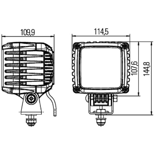 HELLA LED werklamp Powerbeam 2000 - Omgevingsverlichting