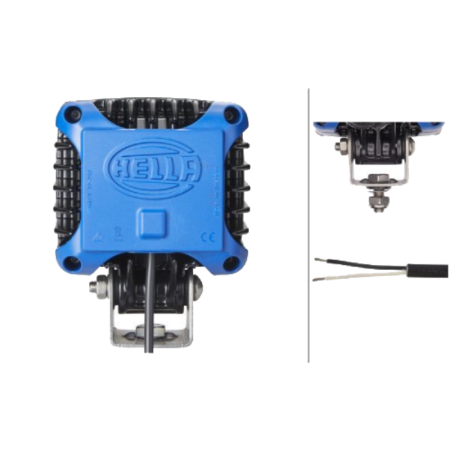 HELLA LED werklamp Powerbeam 2000 - Ruime omgevingsverlichting