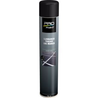 Pro-Paint PRO-Paint Lijnmarker spuitbus 750 ml - Zwart