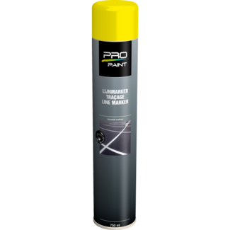 Pro-Paint PRO-Paint Lijnmarker spuitbus 750 ml - Geel