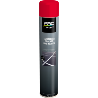 Pro-Paint PRO-Paint Lijnmarker spuitbus 750 ml - Rood