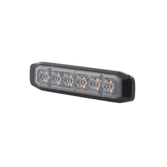HELLA BST-Slim 6 LED flitser 12/24V amber – set van 2 – 2XD 014 562-201