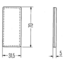 HELLA reflector oranje 69 x 32 mm zelfklevend – 8RA 004 412-001