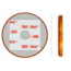 HELLA reflector oranje Ø 60 mm zelfklevend – 8RA 002 014-317