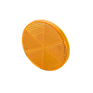 HELLA reflector oranje Ø 60 mm zelfklevend