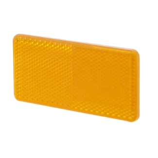 HELLA reflector oranje 94 x 44 mm zelfklevend