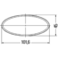 HELLA reflector oranje 100 x 45 mm zelfklevend – 8RA 343 160-022