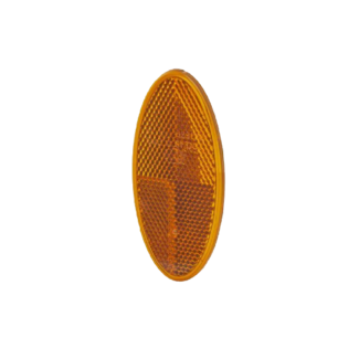 HELLA reflector oranje 100 x 45 mm zelfklevend