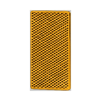HELLA reflector oranje 105 x 55 mm zelfklevend