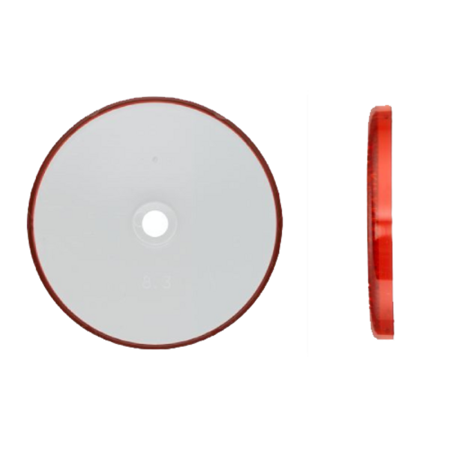 HELLA rode ronde reflector Ø 60 mm – zelfklevend – 8RA 002 014-231