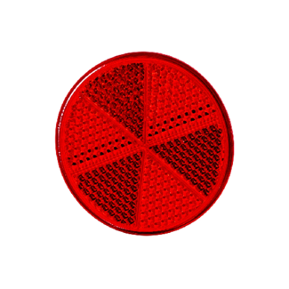 HELLA reflector rood Ø 60 mm
