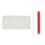 HELLA rode rechthoekige reflector 94 × 44 mm – zonder bevestigingsmateriaal – 8RA 003 326-001