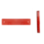 HELLA rode rechthoekige reflector 180 × 40 mm – schroefmontage – 8RA 002 023-001