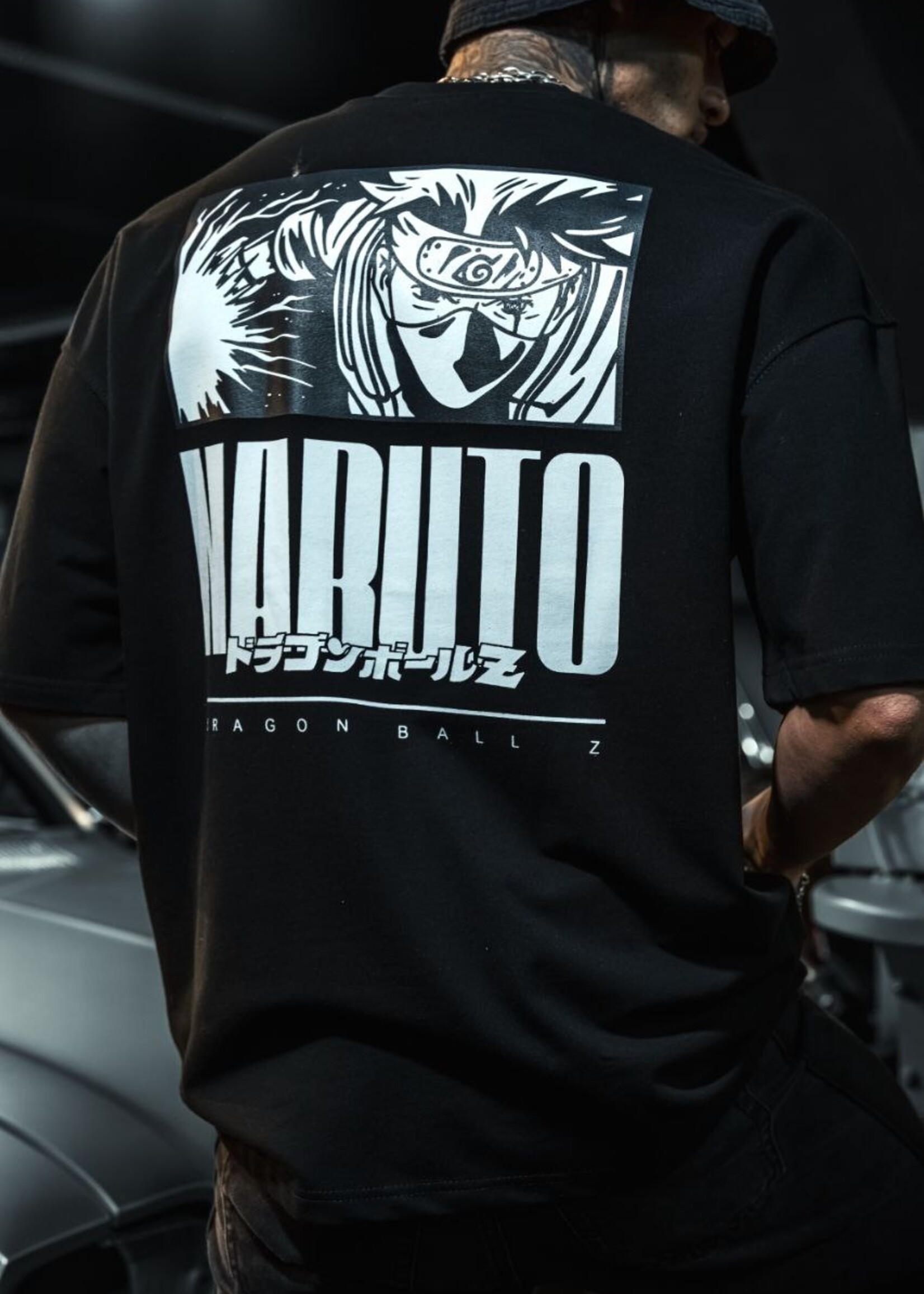 NARUTO SHADOW OVERSIZED TEE