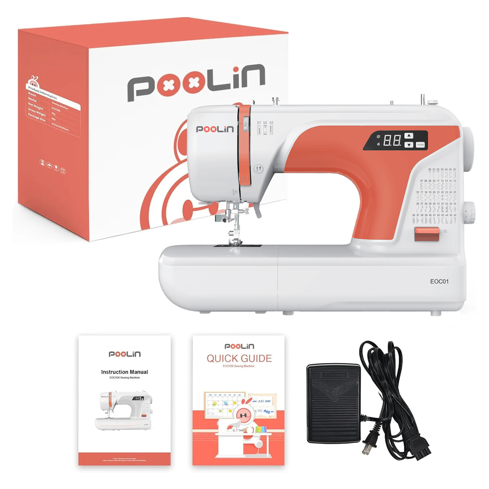 PooLin EOC01 Sewing Machine