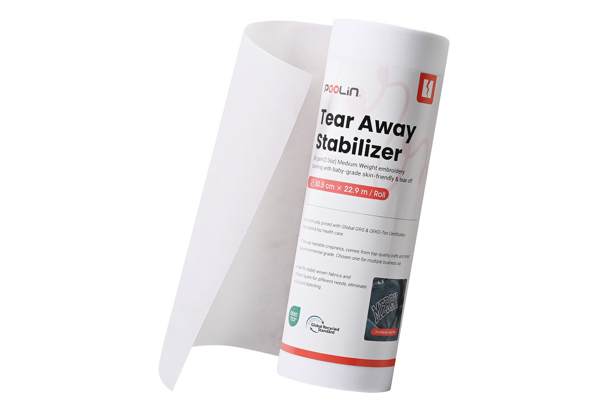 Roll of tear away stabiliser