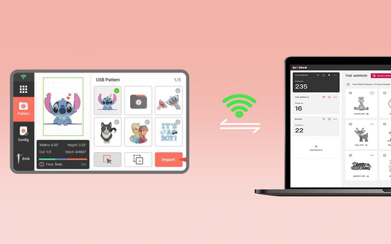 PooLin EOC03 WiFi and USB wireless design transfer