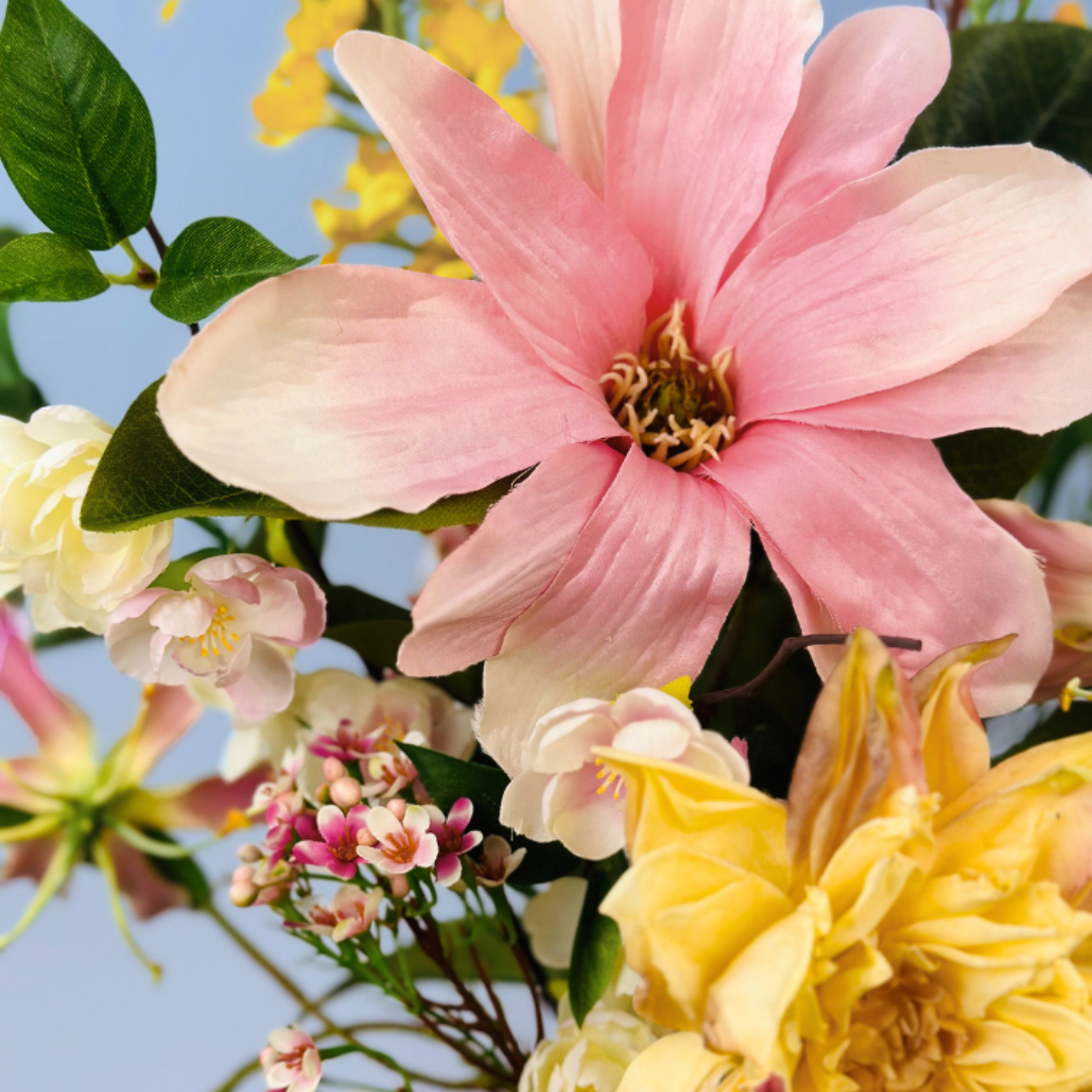 Zijden bloemen boeket "My Darling" | 60 cm