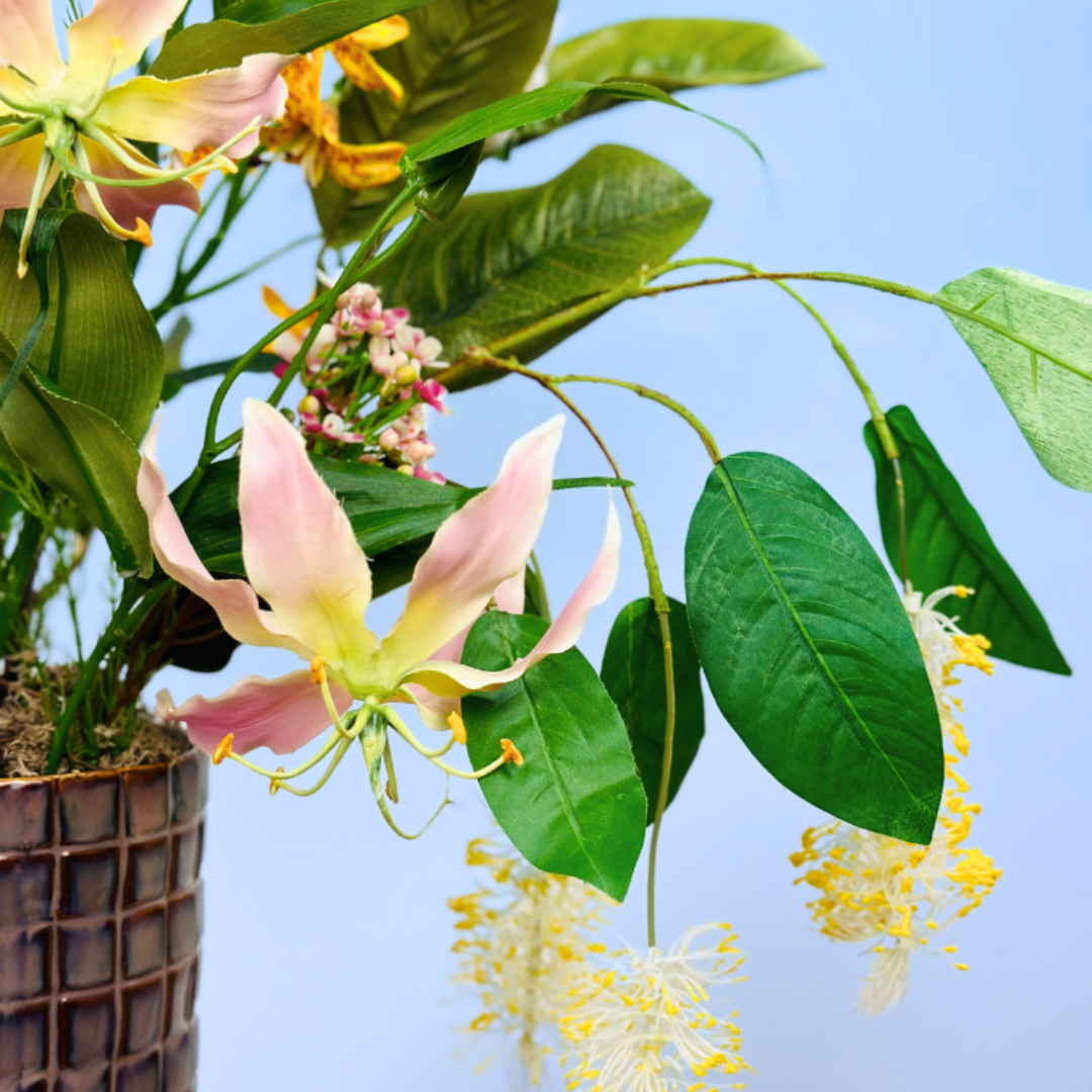 Zijden bloemen boeket "My Darling" | 60 cm