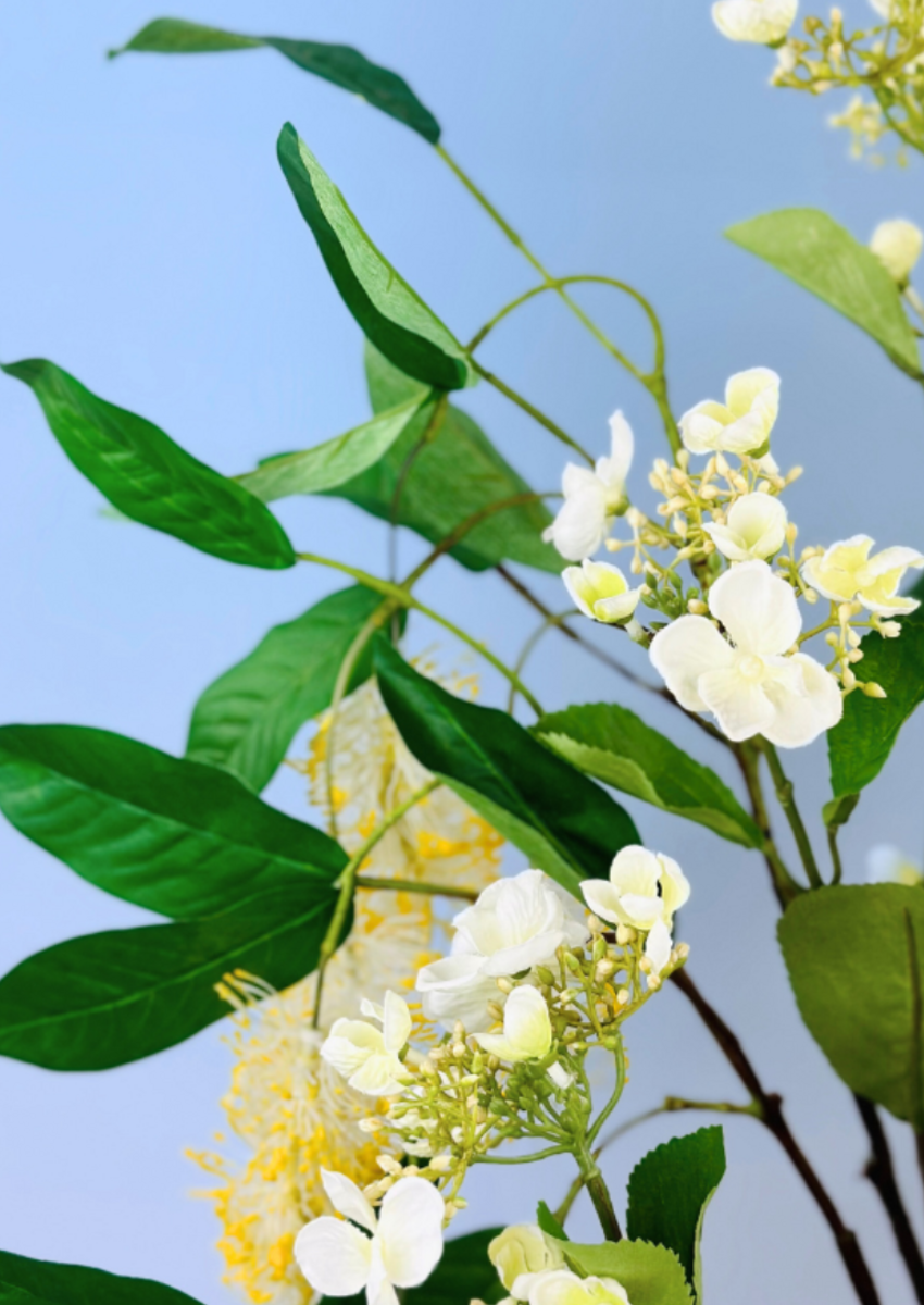 Zijden bloemen boeket "Free Spirit" | 65 cm