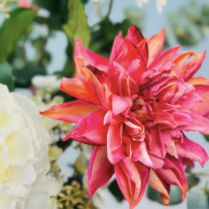 Zijdenbloemen boeket "Pastel Garden" | 65 cm