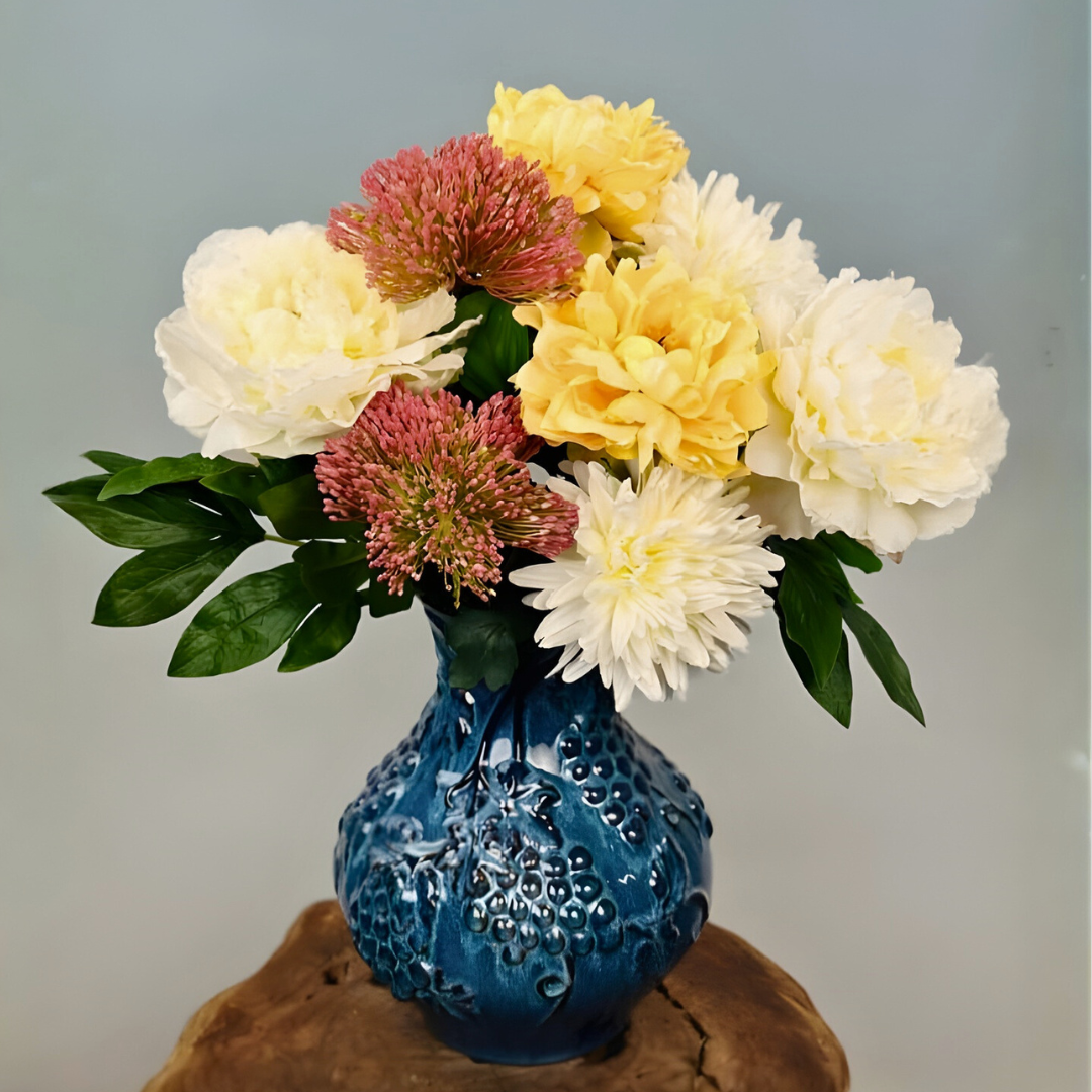 Zijden bloemen boeket "Nature's gift" | 50cm