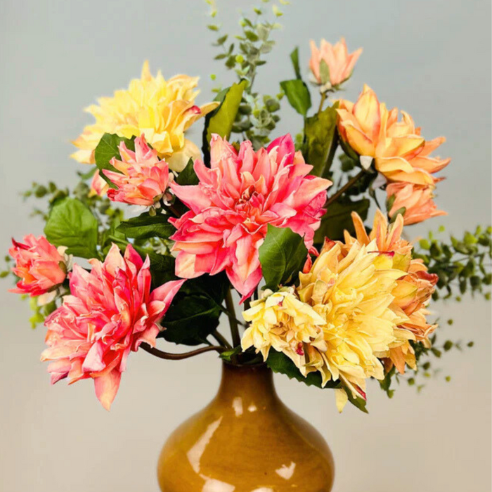 Zijden bloemen boeket "Orlesian Flowers" | 60cm